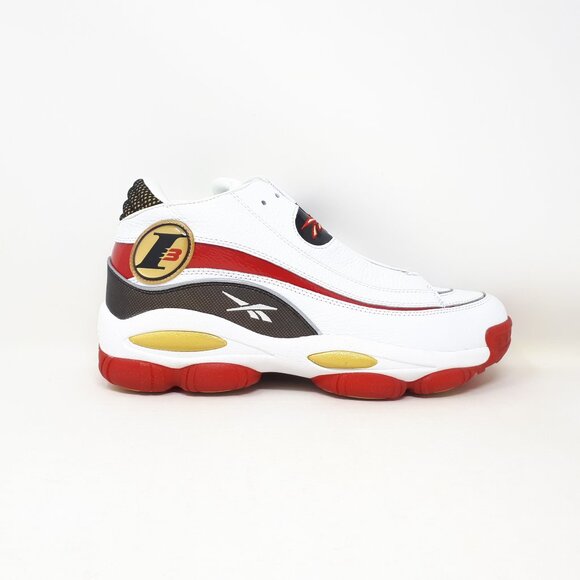 Reebok The Answer DMX OG GX6330 Allen Iverson Basketball Shoe Mens White Red NEW - Picture 1 of 12